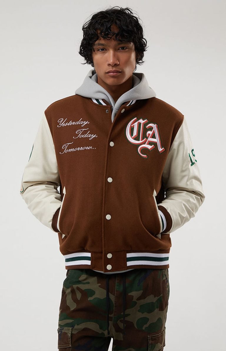 PacSun Paradise Varsity Jacket for Men