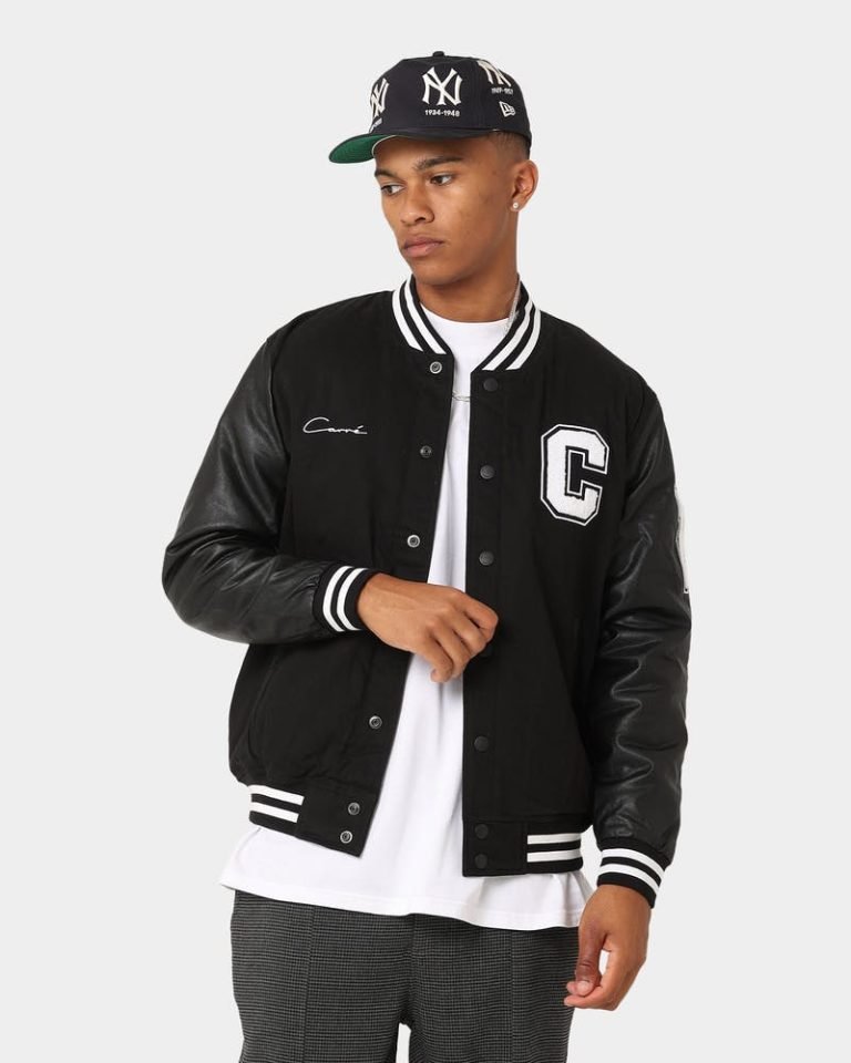 Buy Carre MVP Varsity Jacket Black Color