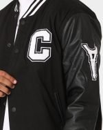 Carre MVP Varsity Jacket Black for Men- The Jacket Place