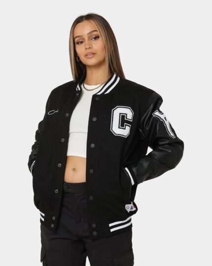 MVP Varsity Jacket Black for Women