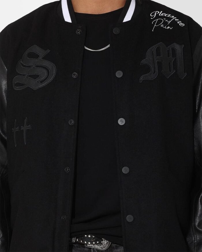 Classic Men's Graveyard Varsity Jacket - The Jacket Place