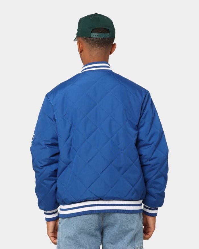 Los Angeles Dodgers Tonals Quilted Varsity Jacket Royal