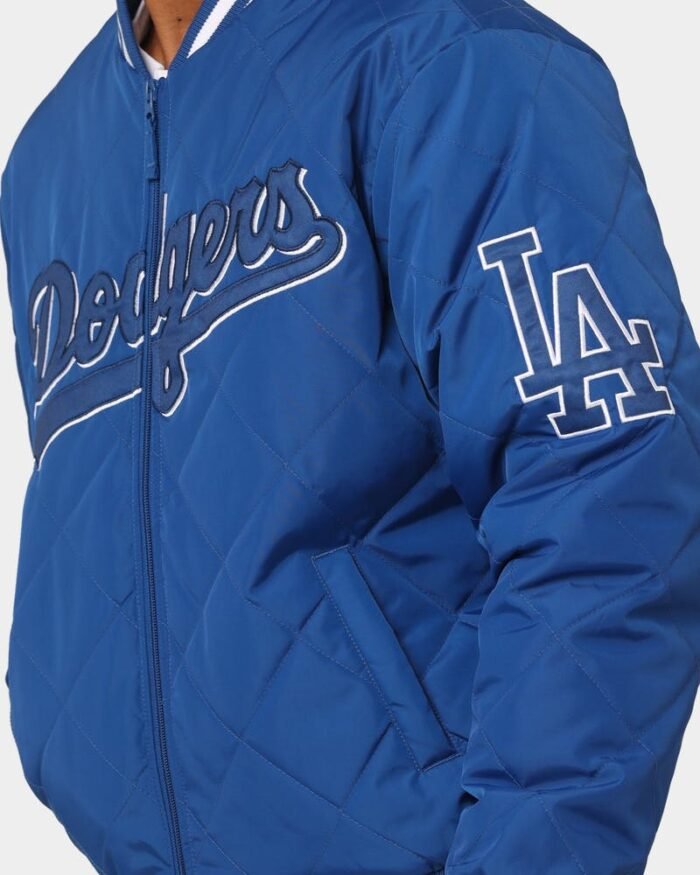 Los Angeles Dodgers Tonals Quilted Varsity Jacket