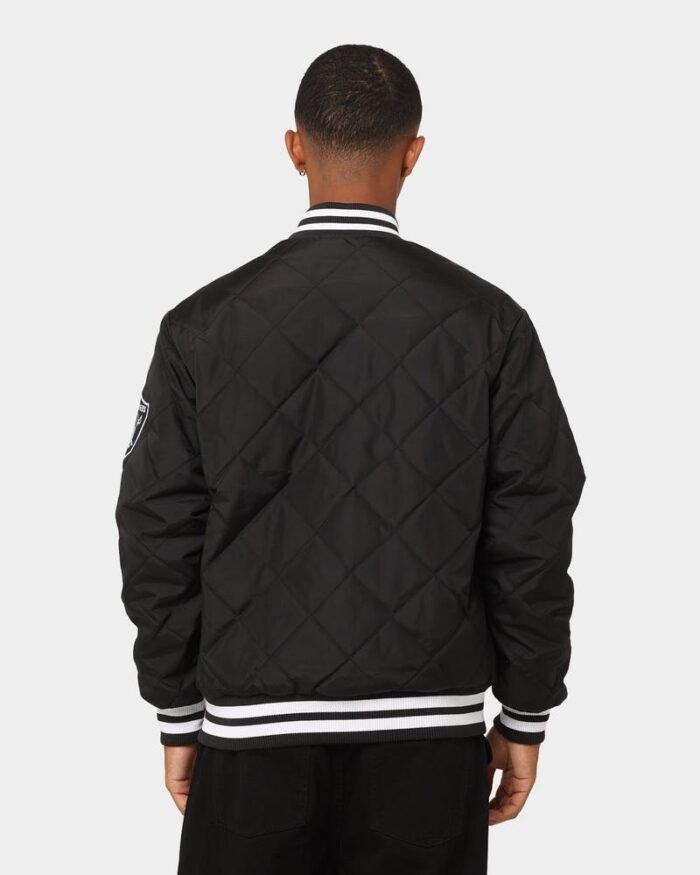 Las Vegas Mens Raiders Tonals Quilted Varsity Back