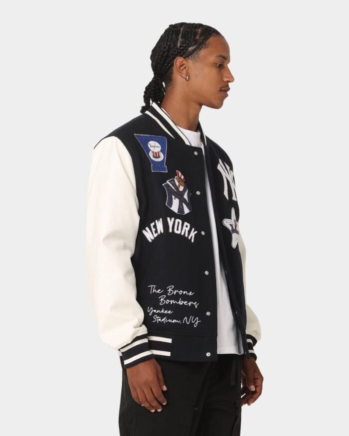 New York Yankees Multi Hit Varsity Jacket