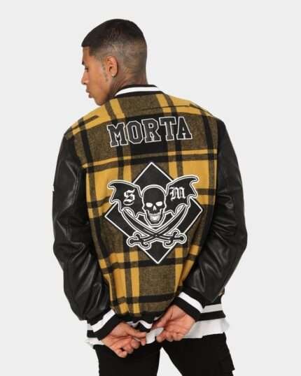 Graveyard Plaid Varsity Jacket
