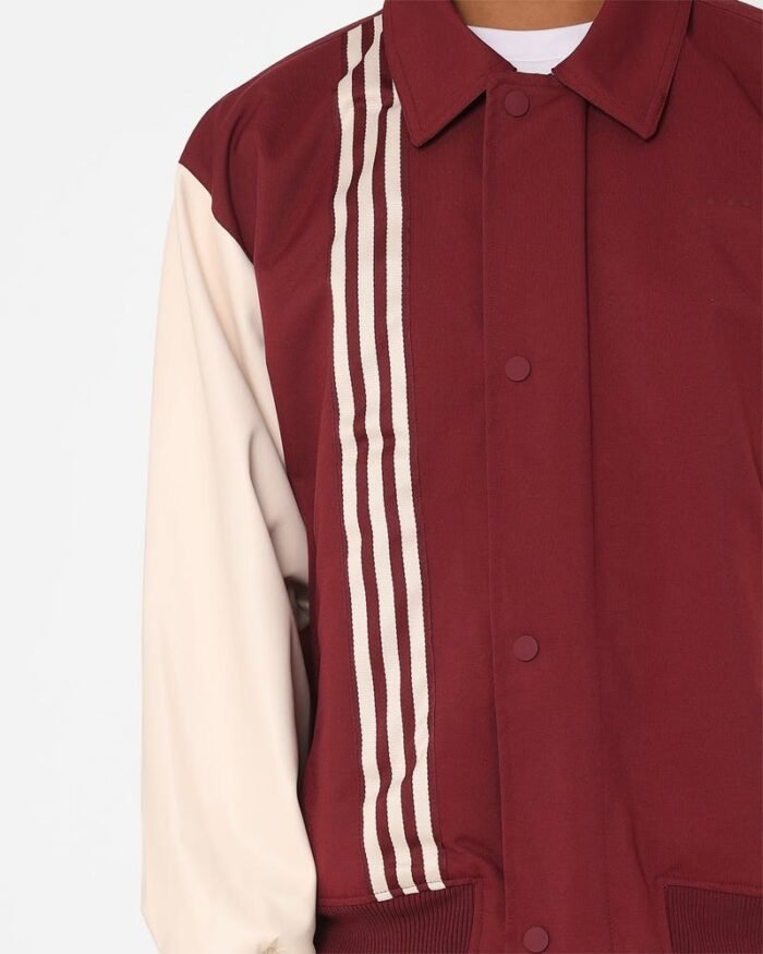 Men's Metro Varsity Jacket in Red