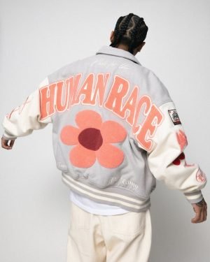 Grab Men's Flower Varsity Jacket from The Jacket Place