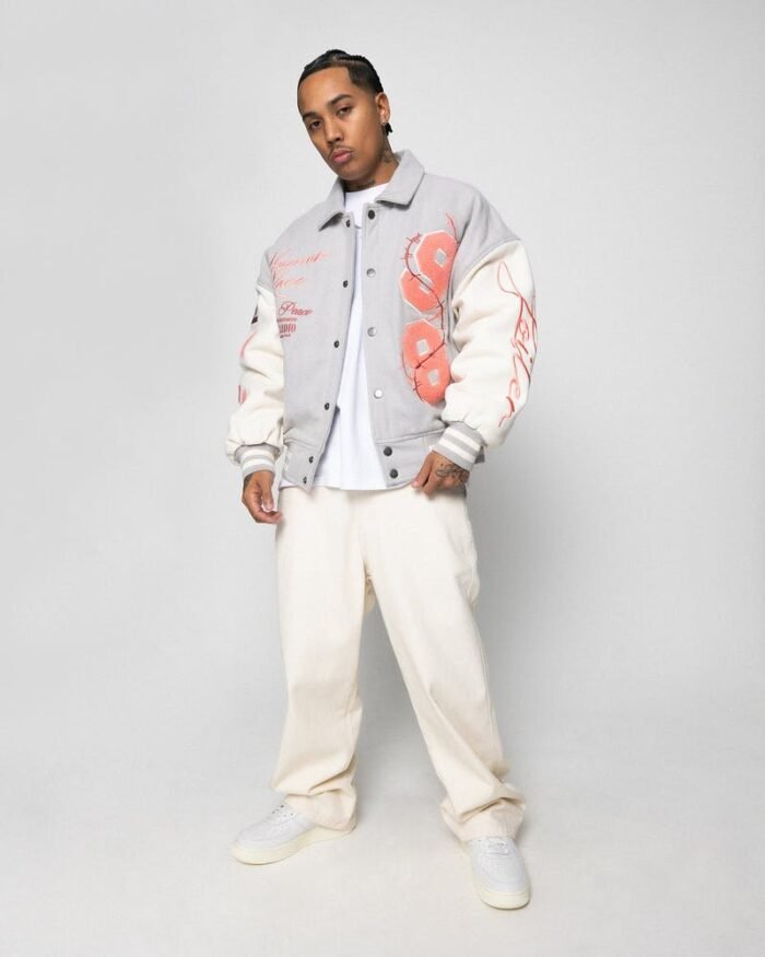 Buy Classic Men's Flower Varsity Jacket