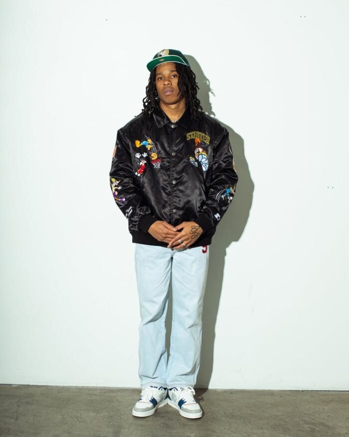 Wear Starter X Looney Tones Varsity Jacket for Men
