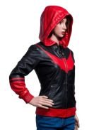 Buy Batwoman Katherine Kane Leather Jacket Red Black Combo