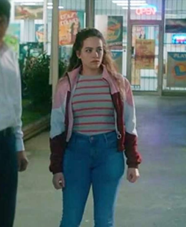 Buy Mary Mouser Pink Bomber Jacket
