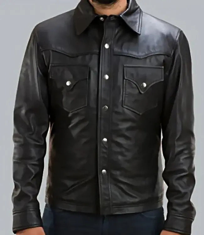 Buy Walking Dead Black Governor Jacket