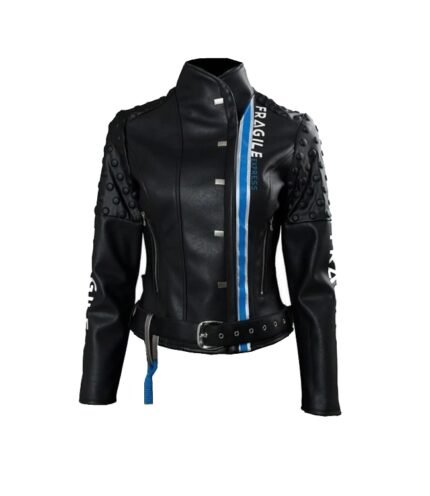 Buy Fragile Express Black Jacket for Women