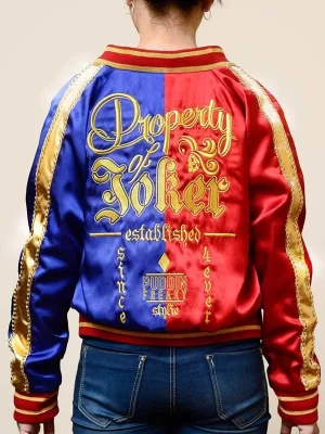 Suicide Squad Harley Quinn Jacket for Women - The Jacket Place