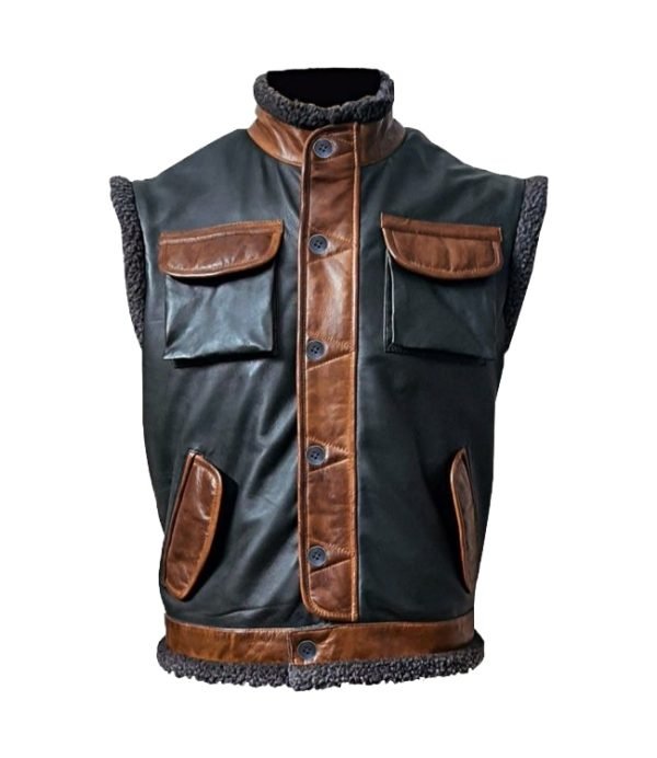 Buy Jumanji Dwayne Johnson Leather Vest
