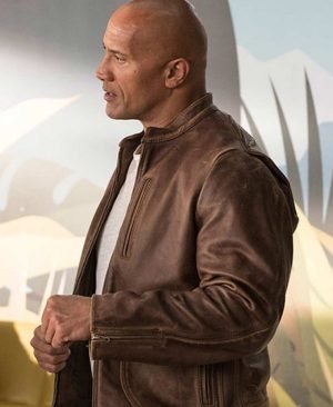 Buy Rampage Dwayne Johnson Leather Jacket Brown