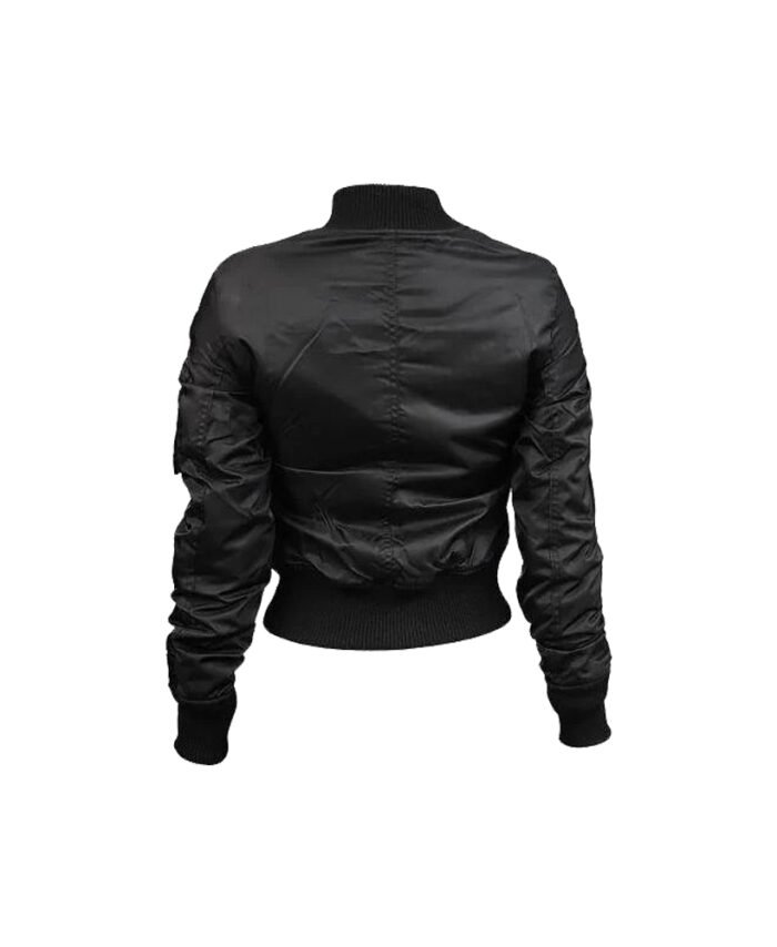 Buy Women's MA-1 Jacket in Black Color