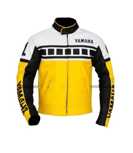 Buy Yamaha Vintage Motorcycle Yellow Jacket