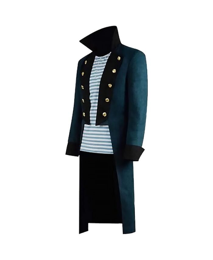 Buy Dolittle Robert Downey Trench Coat in Blue