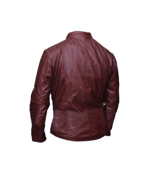 Buy Dawn Of Justice Jacket in Maroon Color for Men