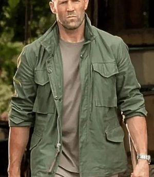 Movie Fast & Furious Green Cotton Jacket