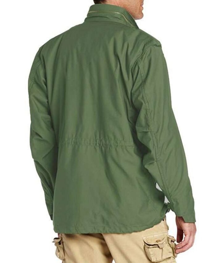 Shop Fast & Furious Cotton Jacket Green for Men