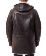 Buy Titus Hoodie Shearling Trench Coat for Men