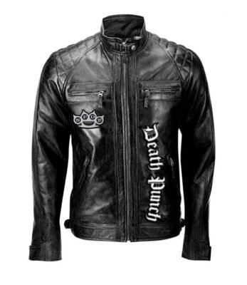 black moto jacket