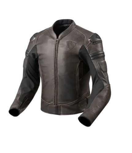 Revit Akira Brown Motorcycle Jacket for Sale