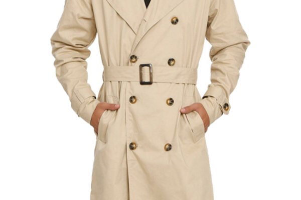 Buy Castiel Supernatural Trench Coat in Beige