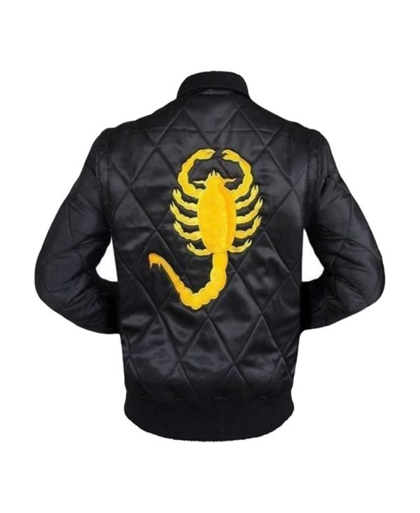 Buy Ryan Gosling Scorpion Black Jacket for Men