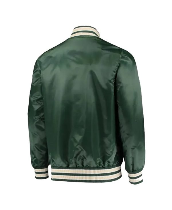 Buy Diamond Hunter Leather Jacket Green