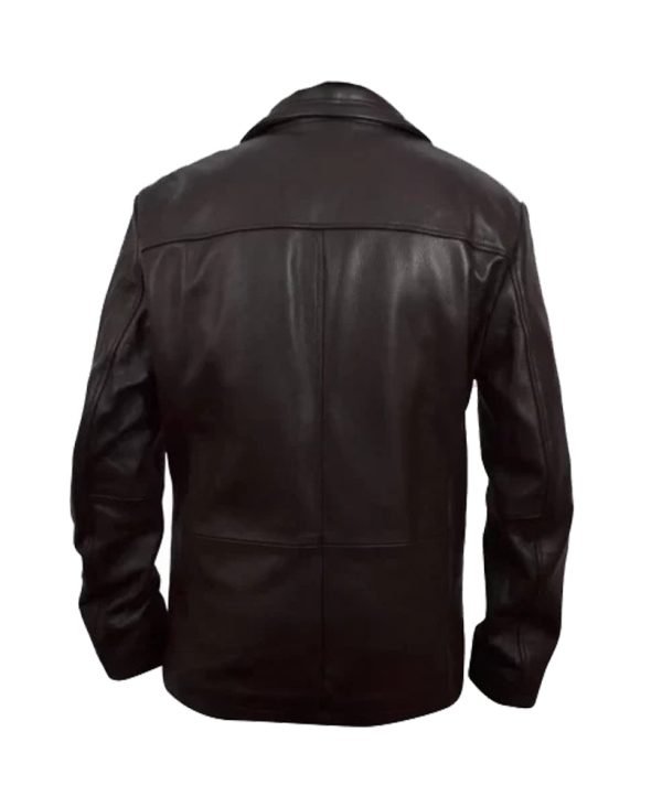 24 TV Show Jack Bauer Leather Jacket Black