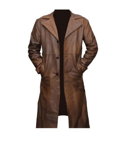 Shop Ben Affleck Tan Jacket Trench Coat