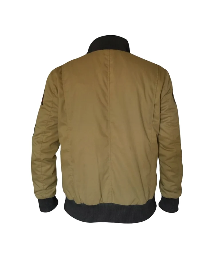 Buy Khaki Military Cotton Jacket