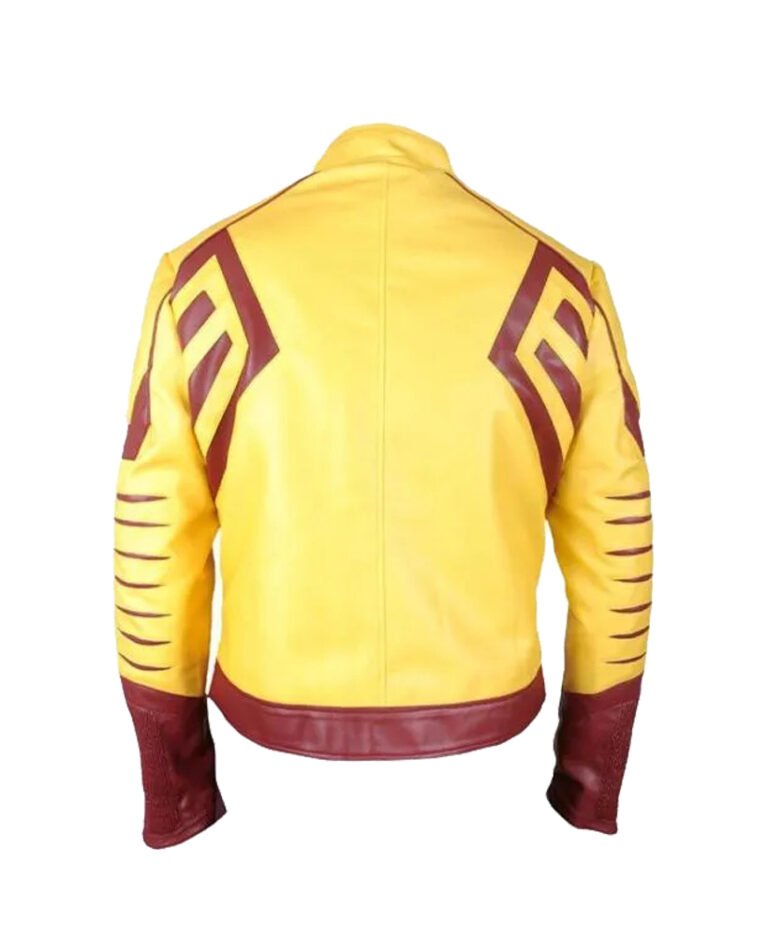 Buy The Flash Wally West Jacket Yellow Shade