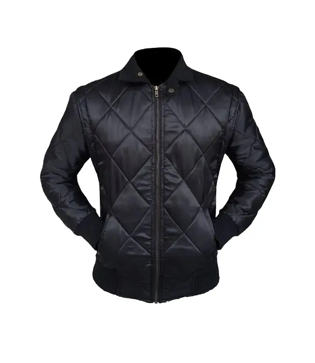 Buy Ryan Gosling Black Scorpion Puffer Jacket for Men