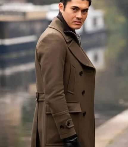 Buy The Gentlemen Dry Eye Trench Coat Brown Color