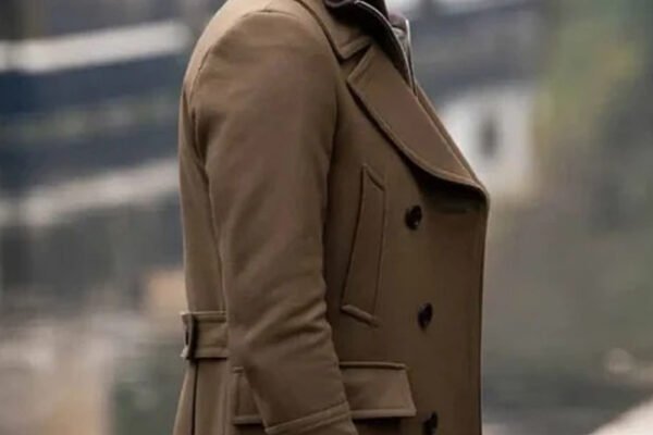 Buy The Gentlemen Dry Eye Trench Coat Brown Color