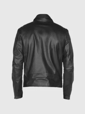 Buy Iron Rider Men's Black Leather Jacket