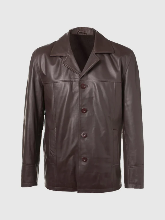 Arctic Edge Brown Blazer Jacket for Men