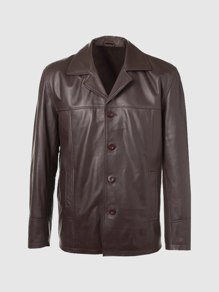 Arctic Edge Men's Brown Blazer Jacket