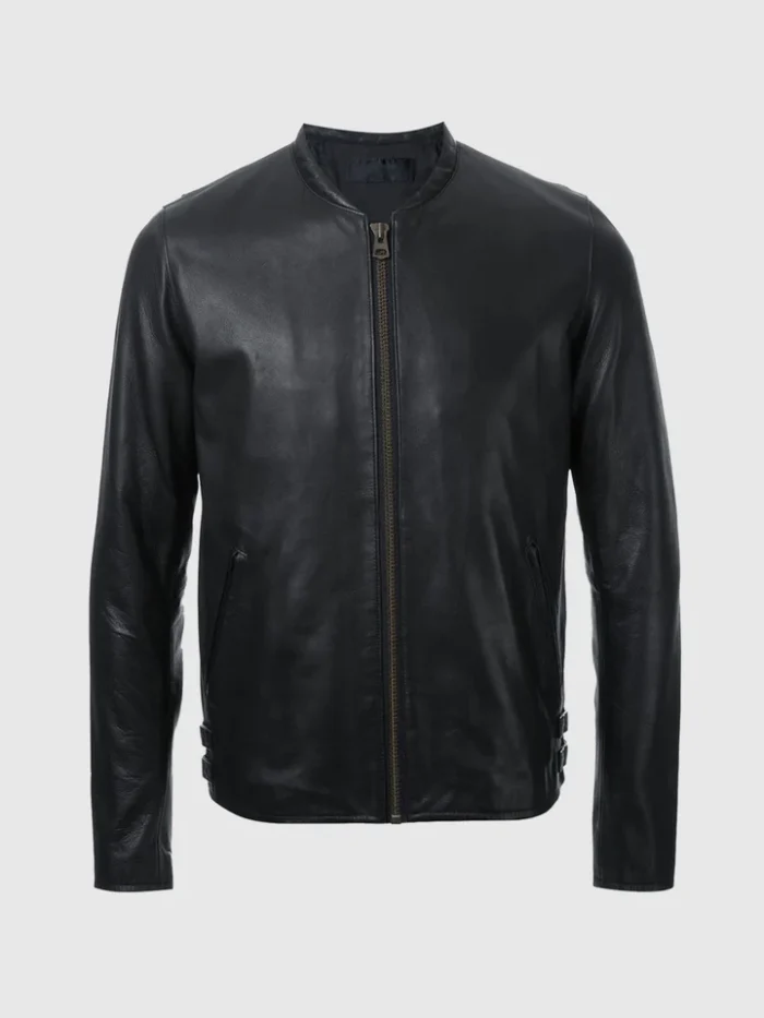 Classy Venom Rider Men's Black Leather Jacket
