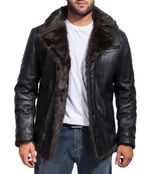 Buy Furcliff Classic Black Coat for Men