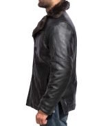 Buy Furcliff Classic Black Coat - The Jacket Place