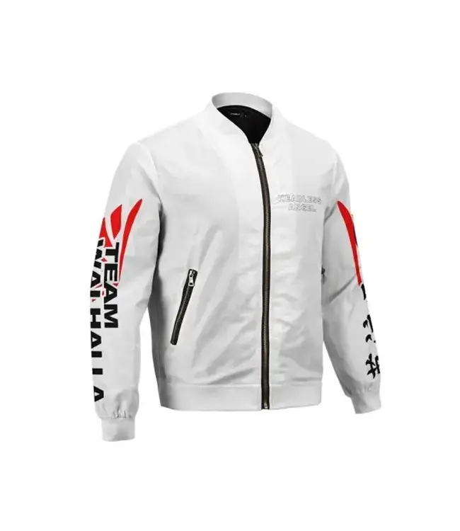 Buy Stylish Valhalla White Bomber Jacket