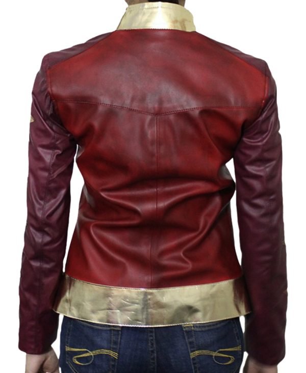 Classic Wonder Woman Leather Jacket