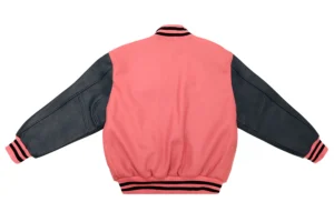 Buy Pink and Navy Varsity Jacket