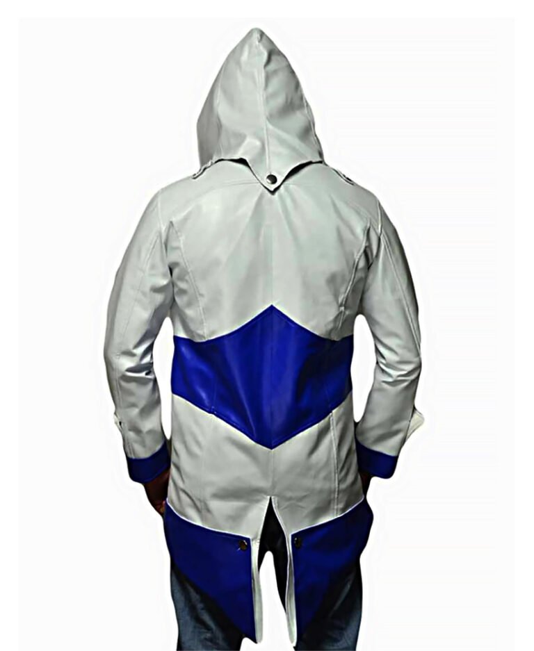 Buy Assassin's Creed III Blue and White Jacket for Men